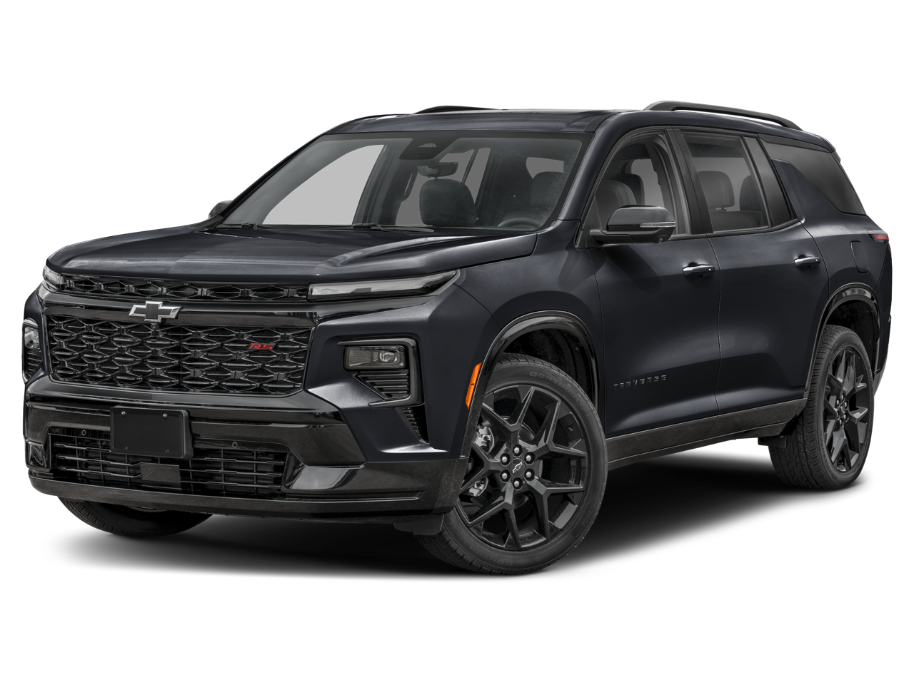 2024 Chevrolet Traverse Premier in Iridescent Pearl Tricoat — front three-quarter view