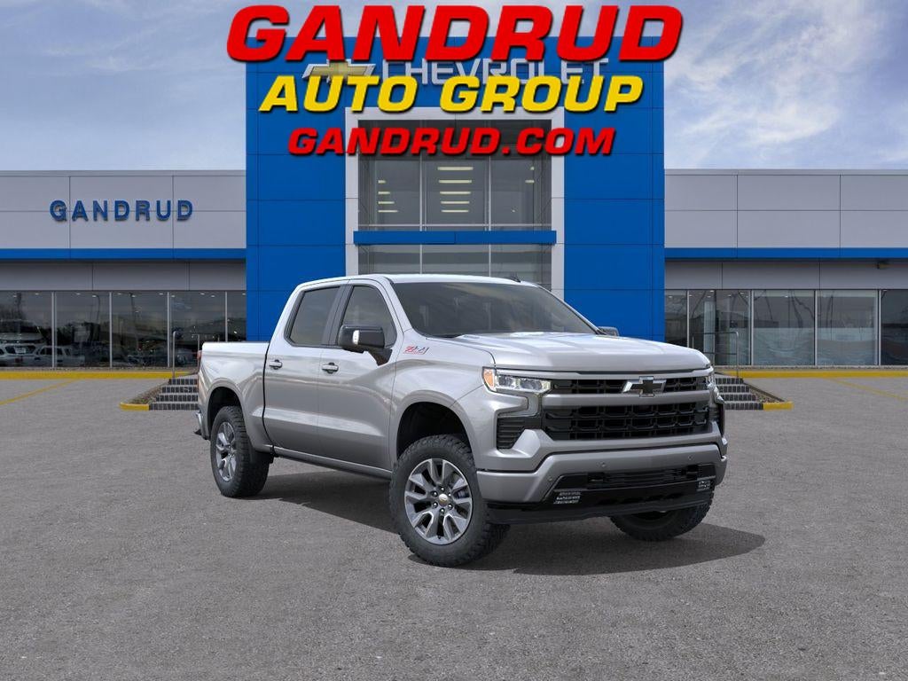 2026 Chevrolet Silverado 1500 RST in Sterling Gray Metallic — front three-quarter view