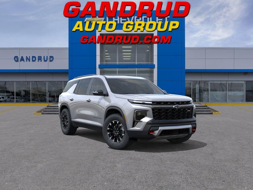 2026 Chevrolet Traverse Z71 in Sterling Gray Metallic — front three-quarter view