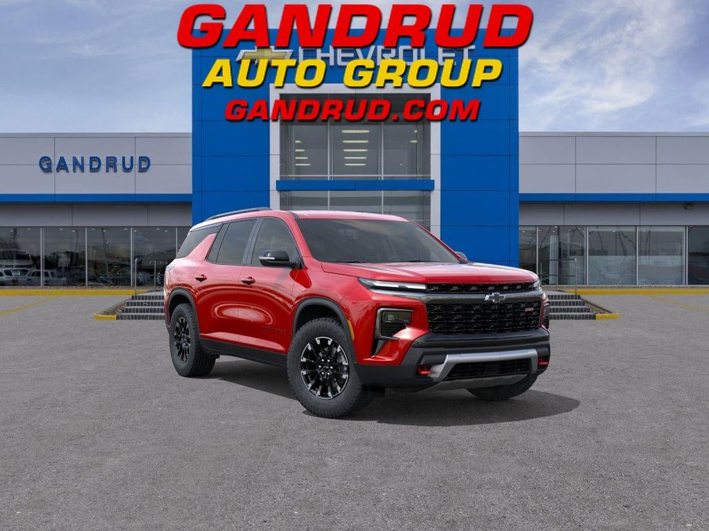 2026 Chevrolet Traverse Z71 in Radiant Red Tintcoat — front three-quarter view
