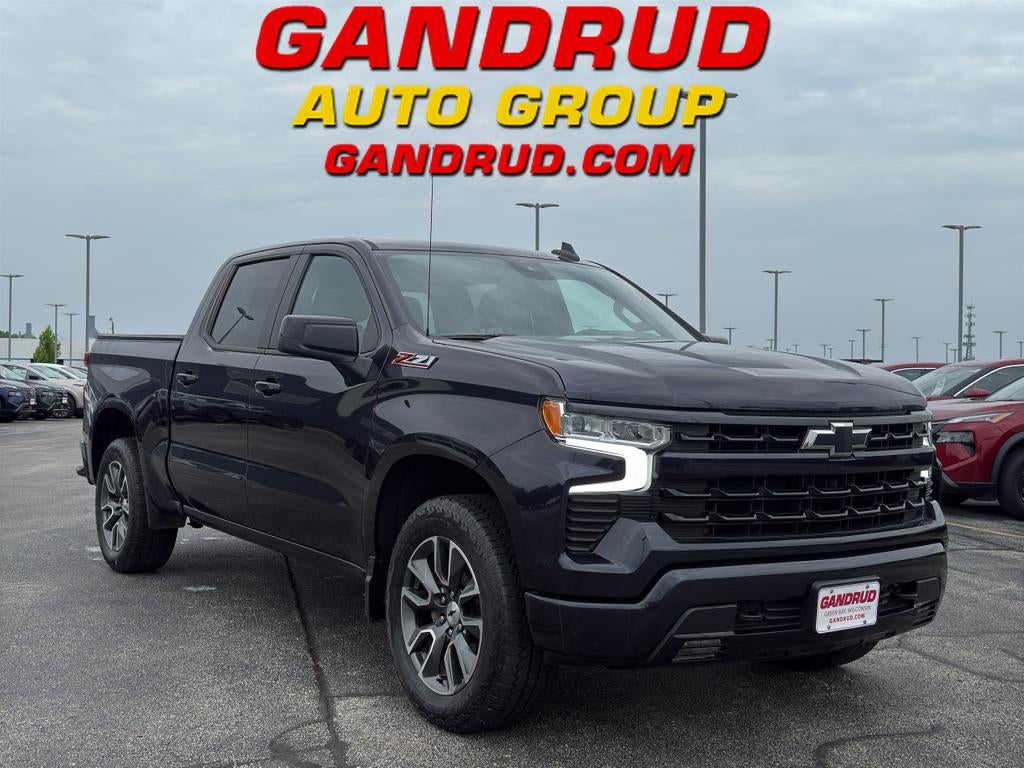 2023 Chevrolet Silverado 1500 RST in Dark Ash Metallic — front three-quarter view