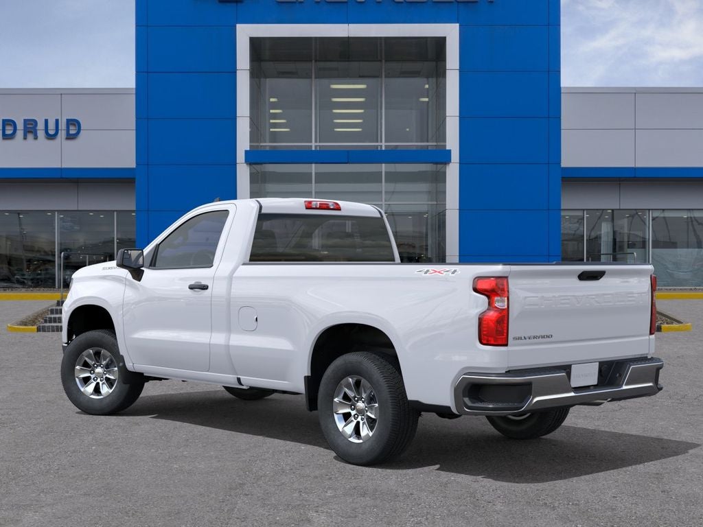 2026 Chevrolet Silverado 1500 — rear three-quarter view