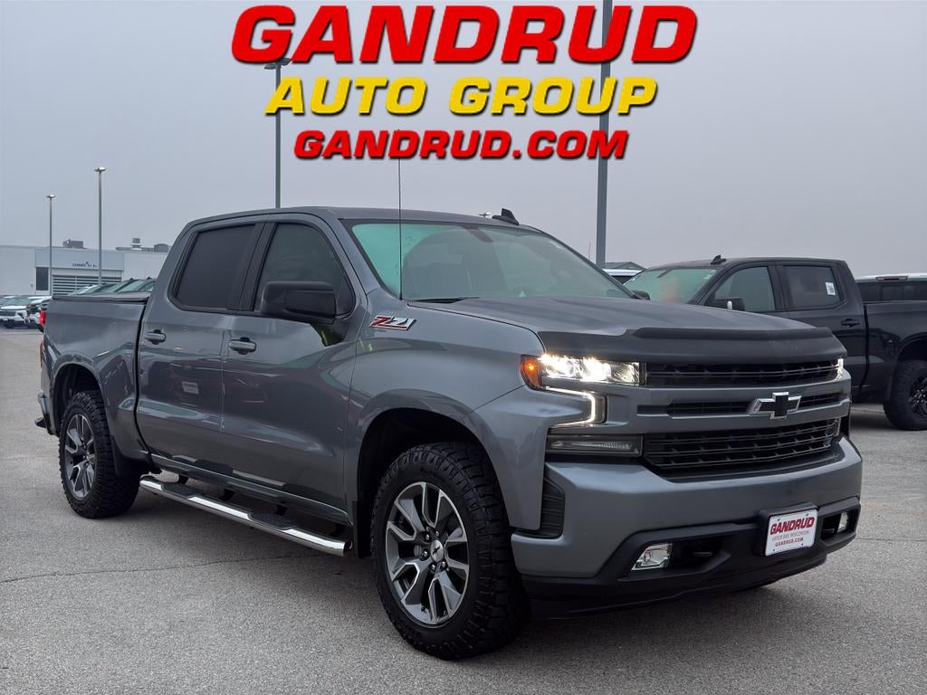 2019 Chevrolet Silverado 1500 RST in Satin Steel Metallic — front three-quarter view