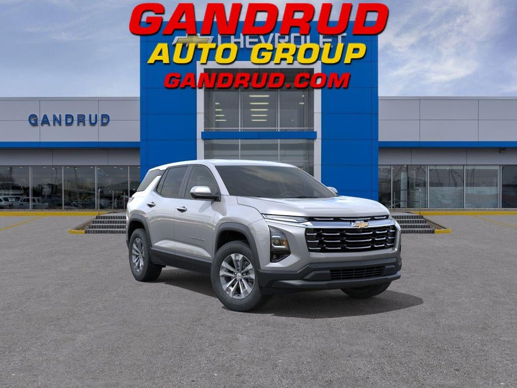 2026 Chevrolet Equinox LT in Sterling Gray Metallic — front three-quarter view