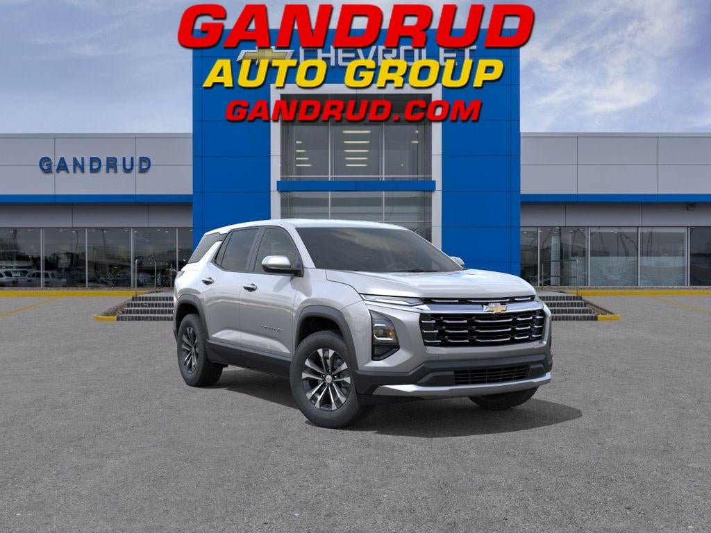 2027 Chevrolet Equinox AWD LT in Sterling Gray Metallic — front three-quarter view