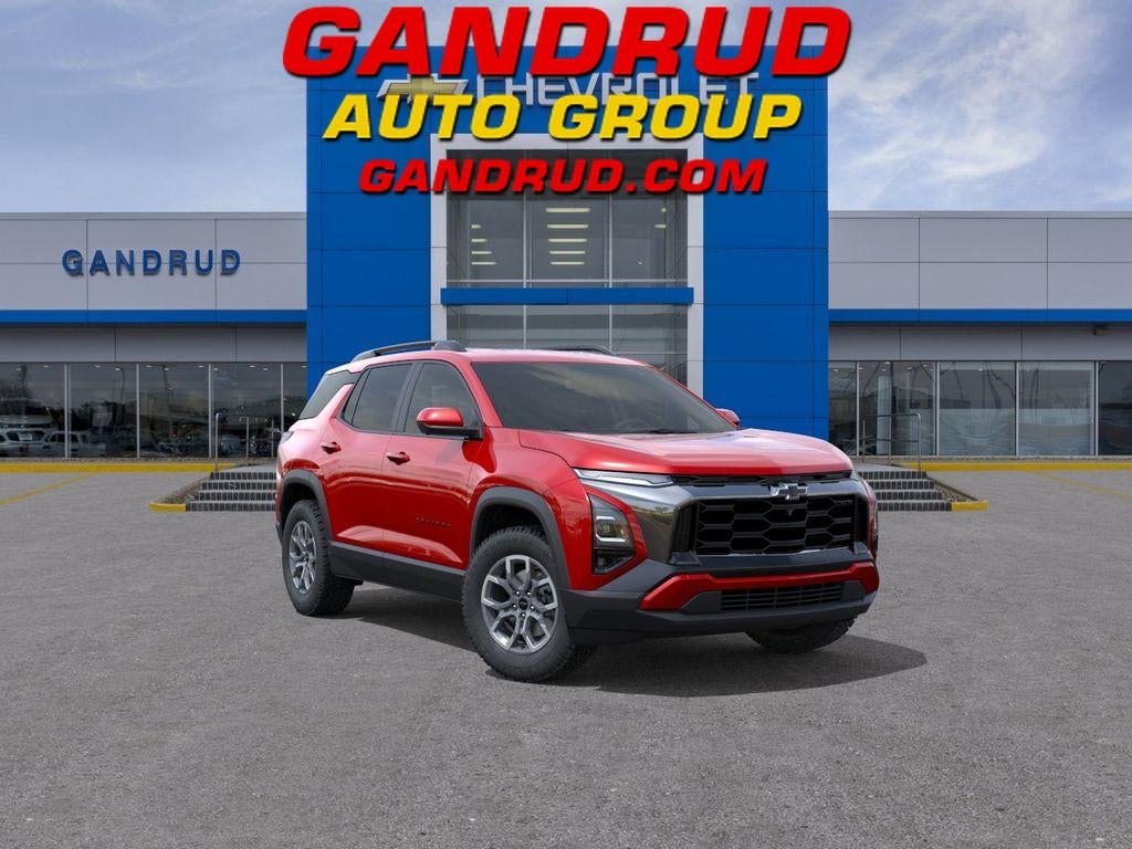 2026 Chevrolet Equinox ACTIV in Radiant Red Tintcoat — front three-quarter view