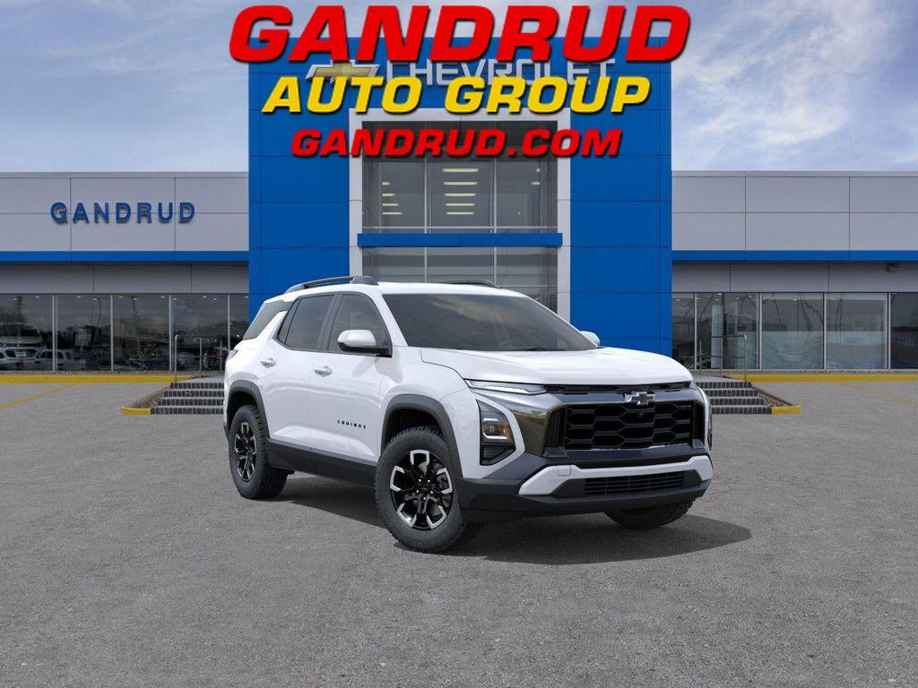 2026 Chevrolet Equinox ACTIV in Polar White Tricoat — front three-quarter view