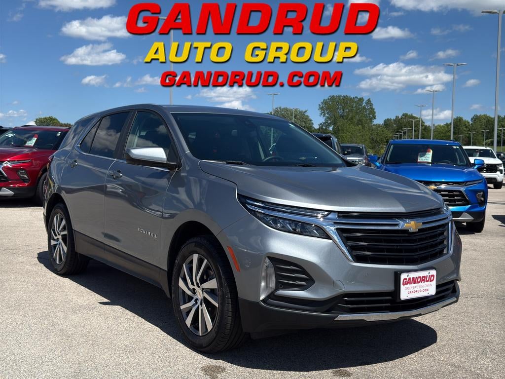 2024 Chevrolet Equinox LT in Sterling Gray Metallic — front three-quarter view