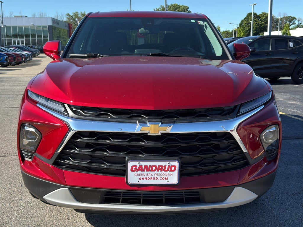 2023 Chevrolet Blazer — rear three-quarter view