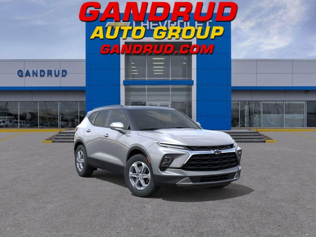 2026 Chevrolet Blazer 2LT in Sterling Gray Metallic — front three-quarter view