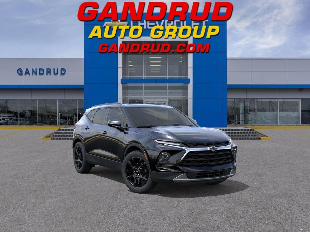2026 Chevrolet Blazer 3LT in Black — front three-quarter view