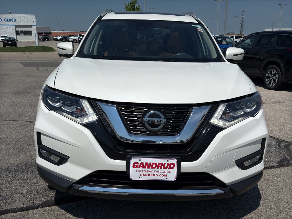 2018 Nissan Rogue — rear three-quarter view