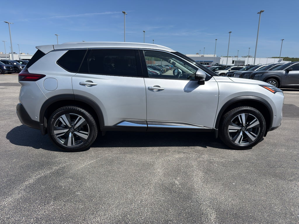 2021 Nissan Rogue — interior view